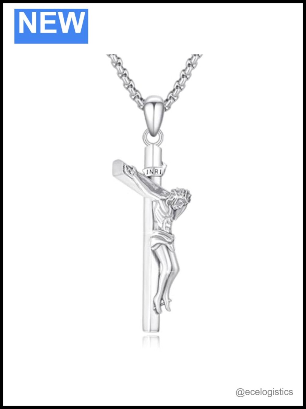 Saint Necklace 925 Sterling Silver Archangel Protection Medals Pendant